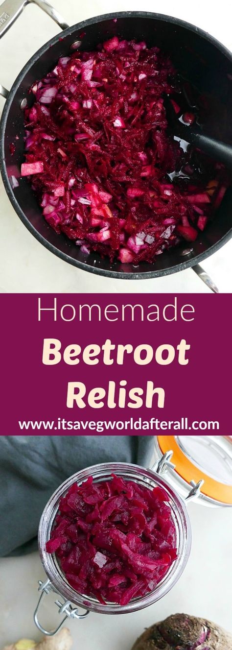 Homemade Beetroot Relish - a flavorful and easy condiment that makes a colorful addition to sandwiches, tacos, burgers, charcuterie boars, and more! #beetrootrelish #beetjam #chutney European Food Recipes, Eastern European Food, Beet Relish, Simple Appetizers, Horseradish Recipes, Beetroot Relish, Beetroot Recipes, Relish Recipes, Beet Recipes