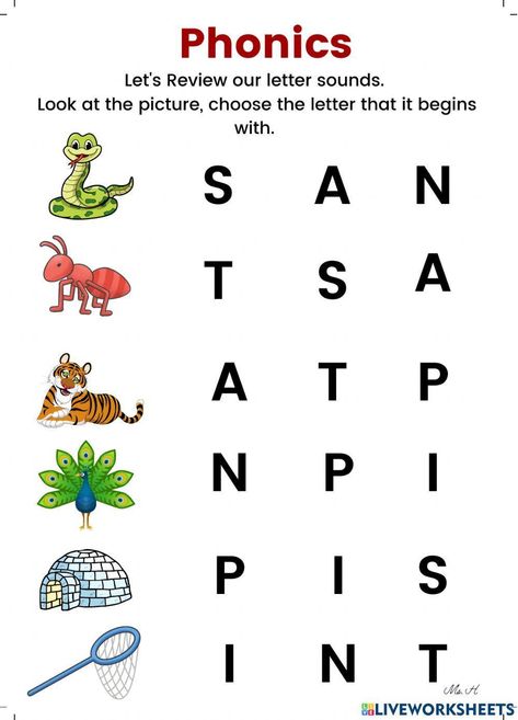 SATPIN Phonics Worksheet Satpin Phonics Worksheets, Satpin Phonics, Satpin Activities, Eating Manners, Jolly Phonics Printable, Cvc Words Activity, Letter S Worksheets, Jolly Phonics Activities, Phonics Ideas