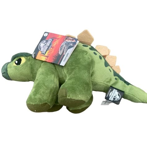 Brand New Jurassic World Stegosaurus Stuffed Animal Plush Dinosaur Toy Bin 2 Blue Stuffed Animals, New Jurassic World, Plush Dinosaur, Tigger Winnie The Pooh, Toy Bin, Shark Plush, Easter Plush, Winnie The Pooh Plush, Owl Plush