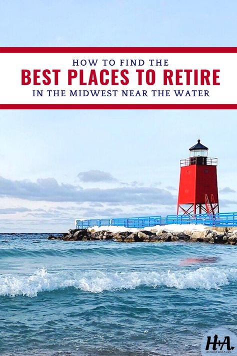 red lighthouse with crashing waves in the foregound Where To Retire In The Us, Best Places To Retire United States, Stillwater Minnesota, Moving To Another State, Best Places To Retire, Retirement Living, Lakeside Living, Retirement Planning, Still Water