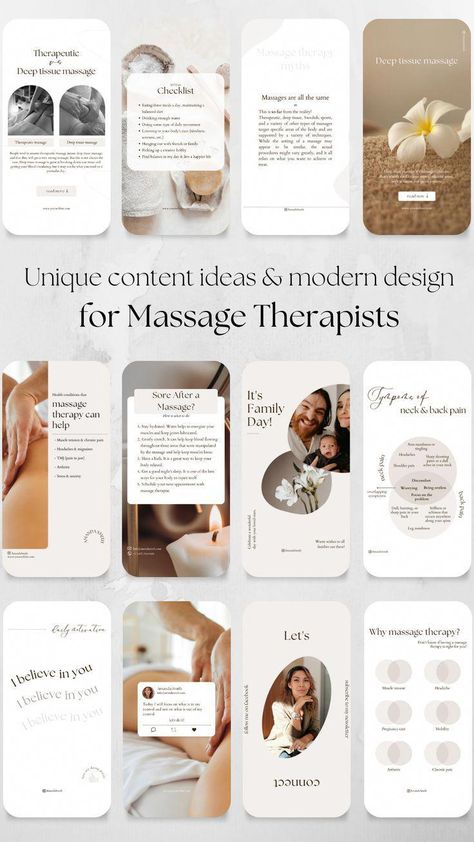 This Social Media Templates item by SocialMediaAvenue has 68 favorites from Etsy shoppers. Ships from United States. Listed on 07 Nov, 2023 Therapist Social Media, Spa Business Plan, Therapist Quotes, Massage Room Decor, Ebook Template Design, Massage Therapy Rooms, Massage Therapy Business, Spa Branding, Massage Business