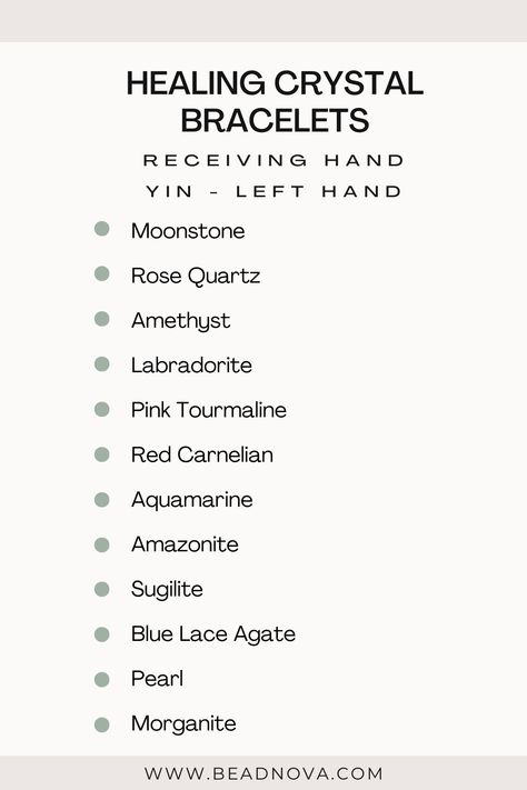 Exploring the Left Hand: Discover the ancient wisdom and traditions that suggest wearing crystal bracelets on the left hand. Learn about the left hand's connection to receiving energy and intuition, and how it is believed to enhance qualities such as inner wisdom, healing, and emotional balance. Dive into the specific crystals that are commonly worn on the left hand and explore their unique properties and benefits. Crystals Bracelets Healing, Crystals To Wear On Left Hand, Crystal Ring Placement, Auralite Crystal Meaning, Crystals To Wear On Right Hand, Crystal Bracelet Placement, Wearing Crystal Bracelets, Emotional Healing Crystals, Which Hand To Wear Crystal Bracelet