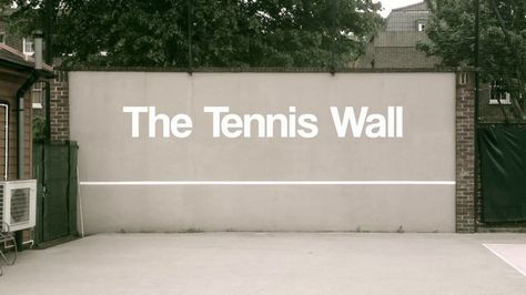 A tribute to "The Tennis Wall"    Written and Directed by Arnab Chanda.    Follow Me: http://twitter.com/arnabacus  About Me: http://cargocollective.com/arnabchanda  Facebook "Like" Me: https://www.facebook.com/arnabchandapage Wall In Backyard, Tennis Court Design, Tennis Wall, Backyard Basketball, Custom Backyard, Tennis Party, Tennis Quotes, Sport Park, Vinyl Quotes