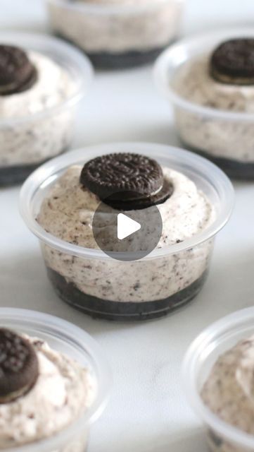 Courtney Carey | Cake Me Home Tonight on Instagram: "Cookies and cream dessert cups! Find the recipe linked on my profile and at cakemehometonight.com! #cookiesandcream #cookiesandcream #oreo #Oreos #NoBakeDessert #nobakedesserts #dessertcup #dessertcups" Oreo Dessert Cups, Cookies And Cream Dessert, Cake Me Home Tonight, Oreo Cookie Cake, Instagram Cookies, Oreo Biscuits, Disney Cookies, Oreo Cake, Cream Desserts