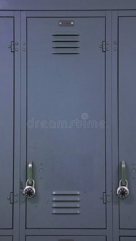 Locker 2. A blue gray school locker , #AFFILIATE, #blue, #Locker, #locker, #school, #gray #ad Locker Template, Aesthetic Locker, Texture Reference, Locker Designs, Theme Board, School Locker, Yearbook Covers, Green School, Vertical Images