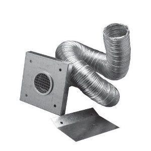 Outside Air Kit (Fresh Air Intake) 3PVP-AIK: Pellet Stove Venting Harman Pellet Stove, Best Pellet Stove, Stove Vent, Stove Installation, Aluminum Screen, Wood Pellet Stoves, Stove Parts, Laser Welding, Pellet Stove