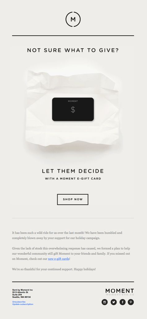 Mailing Design, Email Layout, Newsletter Inspiration, Email Marketing Design Inspiration, Gift Card Design, Email Design Inspiration, Email Newsletter Design, 광고 디자인, Holiday Campaign