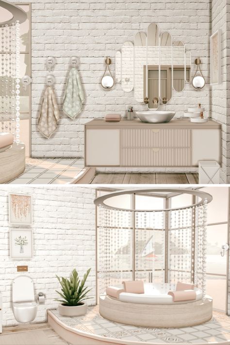 The Sims 4 CC's Cream modern Bathroom. Custom Content was used. Download @thesimsresource . #TS4 #growingtogether #sims4infants #sims4infant #CC #sims4cc #ccfinds #ts4cc #ts4lots #tsr #TheSimsResource #sims4 #thesims4 @Moniamay72 #architecture #thesims4builds #TSR #cc Download link : https://www.thesimsresource.com/downloads/1700596 Sims 4 Bathtub Shower Cc, Sims 4 Modern Home Cc, Ts4 Modern Cc, Sims Cc Luxury, Sims 4 Cc Rooms Kitchens, Sims Decoration Cc, The Sims 4 Custom Content Decor Bedroom, Sims4 Boho Cc, Simlish Cc Sims 4