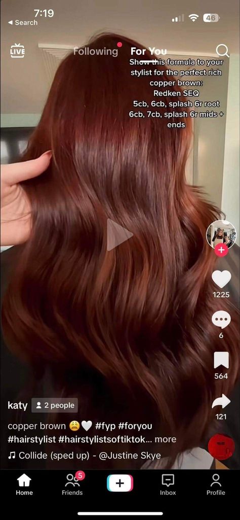 Copper Level 7 Hair, Cowgirl Copper Shades Eq, Dark Red Redken Formula, Igk Hair Color Copper Cola, Ginger Copper Hair Formula, Copper Red Formula Redken, Copper Toner Formula Shades Eq, Wells Copper Formulas, Red Brown Hair Formula Redken