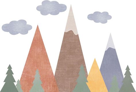 Amazon.com : Teacher Created Resources Moving Mountains Bulletin Board (TCR9173) : Office Products Classroom Ambiance, Moving Mountains, Teacher Discounts, Teacher Created Resources, Earthy Color Palette, Mountain Scene, Evergreen Trees, The Collective, Move Mountains