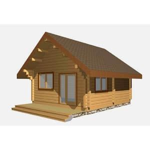 Cabin Bunkhouse, Alaska Living, Cheap Cabins, Log Cabin Style, Tiny House Kits, Glamping Cabin, Roofing Shingles, Small Log Cabin, Log Cabin Kits