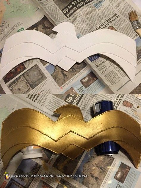 Best Ever Homemade Wonder Woman Costume Wonder Woman Cosplay Diy, Diy Wonder Woman Costume Adult, Wonder Women Makeup, Diy Wonder Woman Costume, Adult Wonder Woman Costume, Fancy Dress Diy, Wonder Woman Costume Diy, Wonder Woman Diy, Wonder Woman Halloween Costume