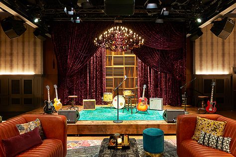 Music Venue Interior, Nashville Hotels, Nashville Bachelorette Party, Bar Design Awards, Nashville Bachelorette, Concert Venue, Music Venue, Music City, Private Dining