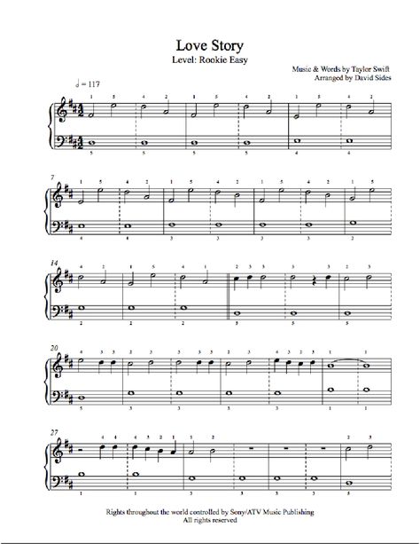 Piano Notes Taylor Swift, Taylor Swift Piano Notes, Taylor Swift Folklore Piano Sheet Music, Taylor Swift Piano Sheet Music, Taylor Swift Piano, Love Story By Taylor Swift, Love Story Piano Sheet Music, Kiss The Rain Piano Sheet Music, Violin Notes