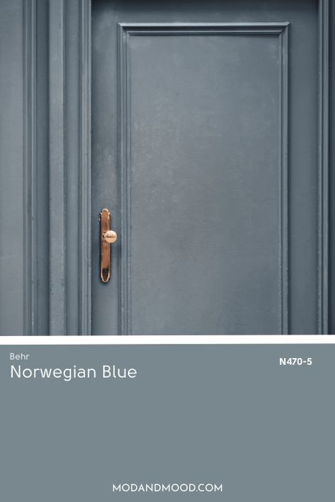 Victorian Blue Paint Color, Dusk Blue Behr, Chalky Blue Paint Color, Behr Interior Door Paint Colors, Abbey Paint Color, Blue Gray Benjamin Moore Paint Colors, Greyish Blue Wall Paint, Grey Blue Paint Living Room, Blue Paint House Exterior