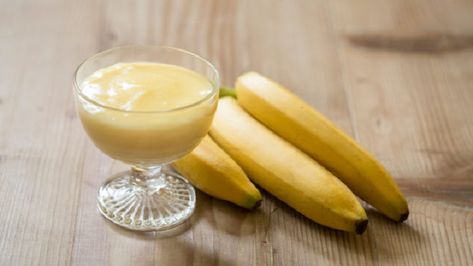 Easy 4-ingredient banana mousse Banana Mousse Recipe, Banana Mousse, Medium Recipe, Mousse Dessert, Banana Dessert, Low Carb Baking, Refreshing Desserts, Summer Dishes, Mousse Recipes