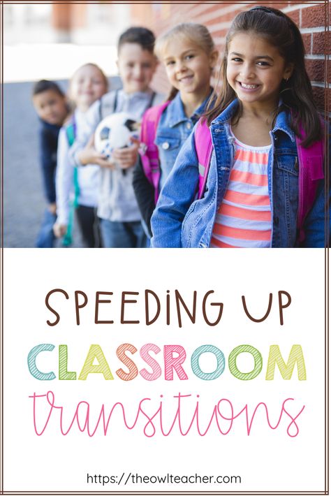 During classroom transitions, student like to get off task and talk, causing time to be wasted. These classroom management strategies can help you save time in the classroom while speeding up your transitions so that you have more time for teaching. Owl Teacher, Positive Classroom Management, Teaching Organization, Teachers Toolbox, Classroom Management Strategies, Upper Elementary Resources, Management Strategies, Upper Elementary Classroom, Instructional Coaching