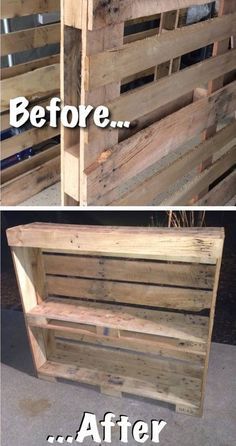 Pallet Entry Table, Pallet Shelves Diy, Pallet Bookshelf, Diy Wood Pallet Projects, Pallet Crates, Into The Wood, Pallet Creations, Pallet Decor, Pallet Shelves