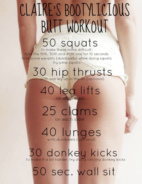 Butt workouts to get your bum looking perfect for your dresses during party season! You could try to do these everyday for a week. Afterwards, try to increase each workout by ten. (ten of each workout or ten secs) continue doing this and you will see serious results! Workout Morning, Free Workout Plans, Diet Drinks, Trening Fitness, 7 Hours, Body Fitness, Diet Keto, Free Workouts, Motivation Fitness