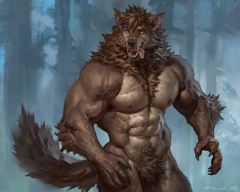 Taran Fiddler on Twitter: "Second piece for @heyokjc of his werewolf Omar! Also happy WerewolfWednesday!🐺💪✨ https://t.co/G7uAgTaDlw" / Twitter Taran Fiddler, Werewolf Aesthetic, Dungeons And Dragons Classes, Werewolf Art, Animal Doodles, Mythical Creatures Art, Creature Art, Fantasy Creatures, Mythical Creatures