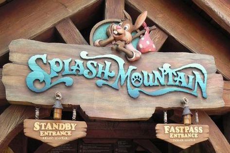 Zip A Dee Doo Dah, Disney Savings, Park Signage, Theme Parks Rides, Disney Attractions, Splash Mountain, Fast Pass, Carved Wood Signs, Dental Office Design