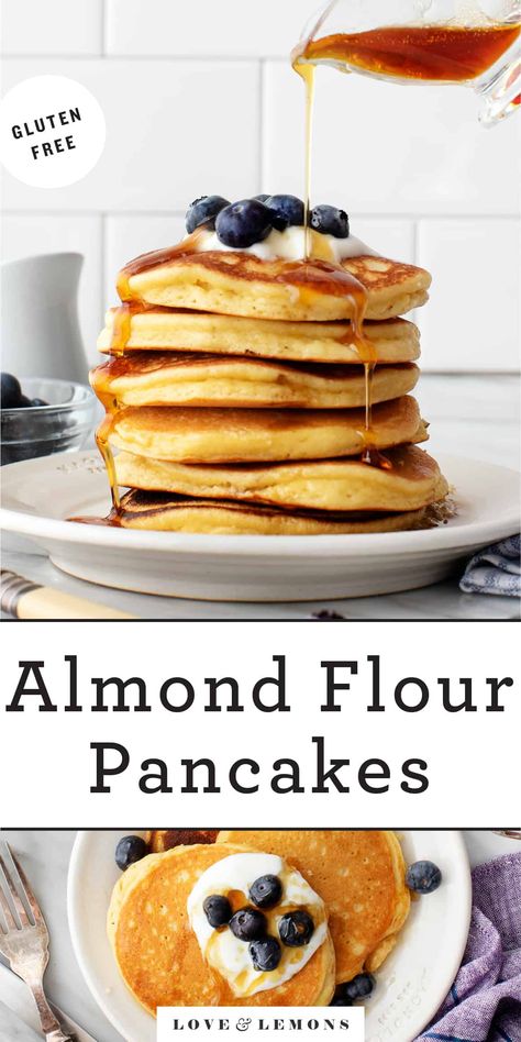 Almond Flour Pancakes Easy, E2m Meals, Keto Pancakes Almond Flour, Almond Pancakes, Pancakes Pancakes, Almond Flour Pancakes, No Flour Pancakes, Flour Pancakes, Cookies Gluten Free