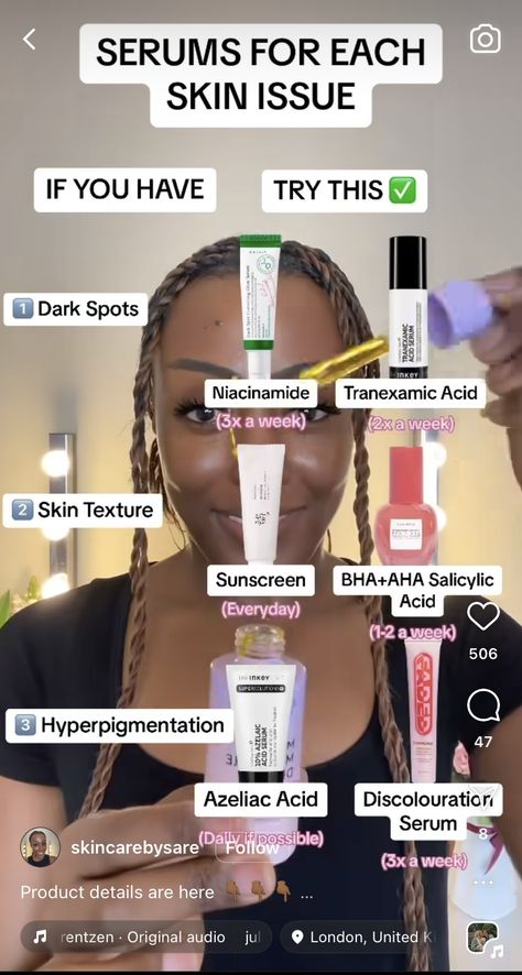 Backne Skin Care, Skin Care For Hyperpigmentation, Best Drugstore Skin Care, Skin Care For Dry Skin, Face Skin Care Routine, Skin Advice, Skin Care Guide, Skin Care Routine Order, Black Skin Care