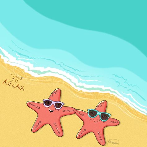 starfish on the beach, starfish in sun glasses , sea world, ocean beach, relaxing beach, beautiful day, beach day, summer, holidays, cartoons, disney characters, how to draw starfish,
морская звезда на пляже , рисунок, рисовать, подводный мир, иллюстрация морской звезды, океан, пляж, лето, Summer Holidays Drawing, Drawing Ideas For Summer, Beach Cartoon Drawing, Drawings For Summer, How To Draw A Beach, Sea World Drawing, Summer Drawings Ideas, Cartoons Disney Characters, Beach Drawing Aesthetic