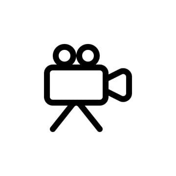 Client Cam Icon, Film Vector, Movies Icon, App Icon Black And White, Video Camera Icon, Movie Vector, Record Icon, News Icon, Cinema Icon