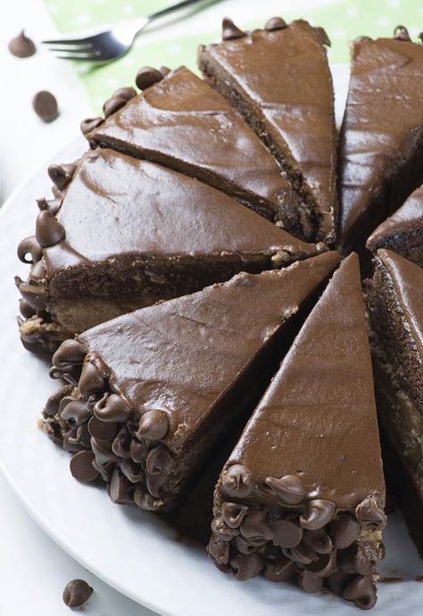 Perfectly Chocolate Chocolate Cheesecake Cake - OMG Chocolate Desserts Hershey Cheesecake, Chocolate Cheesecake Cake, Triple Chocolate Cheesecake, Ultimate Chocolate Cake, Chocolate Cheesecake Recipes, Cheesecake Chocolate, Decadent Chocolate Cake, Cheesecake Cake, Chocolate Chocolate