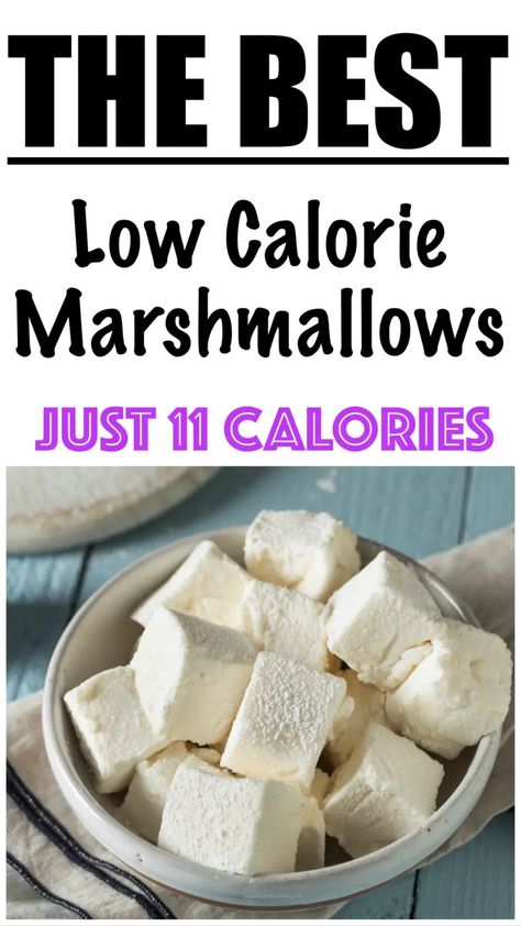 Low Calorie Marshmallows Recipe Low Calorie Christmas Desserts, Coffee Birthday Cake, Low Calorie Candy, Low Calorie Christmas, Healthy Marshmallows, Low Calorie Baking, Food Calories List, Low Calorie Chocolate, Coffee Birthday