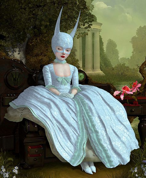 Ray Caesar.  bat girl Gottfried Helnwein, Ray Caesar, Human Doll, Mark Ryden, Lowbrow Art, Pop Surrealism, Arte Pop, Surreal Art, Love Art