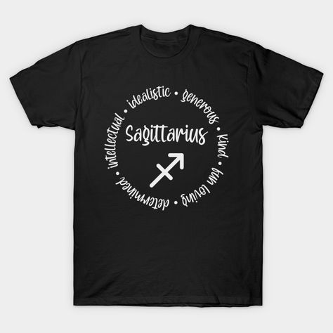 Sagittarius T Shirts, Sagittarius Shirt Ideas, Sagittarius Design, Sagittarius Zodiac Sign, Symbolic Representation, Sagittarius Zodiac, T Shirt Png, Zodiac Sagittarius, Shirt Ideas