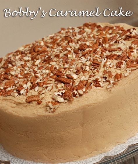 Carmel Cake, Apple Cinnamon Cake, Caramel Cake Recipe, Paula Deen Recipes, Cinnamon Cake, Caramel Frosting, Caramel Cake, Caramel Recipes, Nigella Lawson