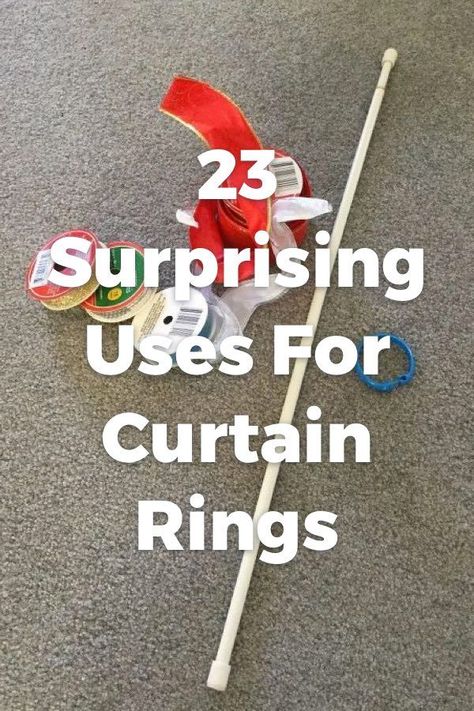 Curtain Rings Crafts, Halloween Dorm, Thanksgiving Baby Shower, Shower Rings, Cheap Curtains, Kids Office, Curtain Rings, Curtains With Rings, Shower Curtain Rings