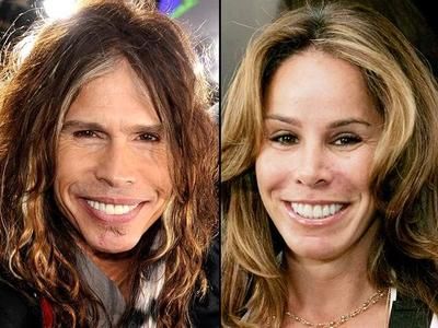 20 Celebrities You Didn't Know Had A Twin | World Lifestyle Stephen Tyler, Melissa Rivers, Celebrity Doppelganger, Celebrity Twins, Toddler Gear, Weird Look, Celebrity Look Alike, Steven Tyler, Embarrassing Moments