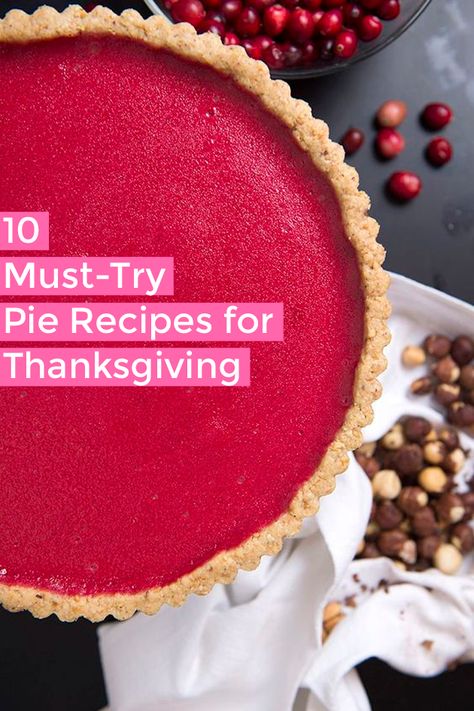 10 Must-Try Pie Recipes for Thanksgiving Cranberry Curd Tart Recipe, Cranberry Curd Tart, Cranberry Curd, Curd Tart, Cranberry Thanksgiving, Holiday Eating, Kitchen Time, Nyt Cooking, Thanksgiving Desserts