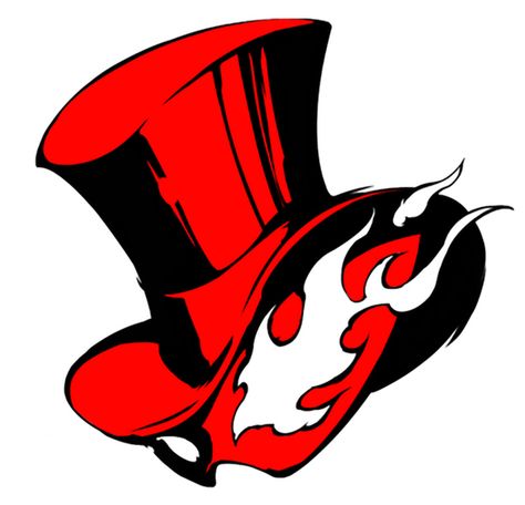 Hat - Persona 5 Phantom Thieves Logo, Phantom Thieves, Games Logo, Persona 5 Joker, Shin Megami Tensei Persona, Akira Kurusu, Persona 4, Visual Aesthetics, 5 Anime