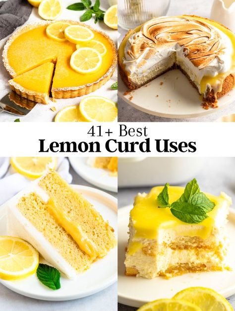 What To Do With Extra Lemon Curd, Lemon Curd Appetizer, Lemon Curd Pastry, Homemade Lemon Curd Recipe, Recipes To Use Lemon Curd, Lemon Curd Uses Ideas, Lemon Curd Pie Recipe, Desserts Using Lemon Curd, Trader Joes Lemon Curd