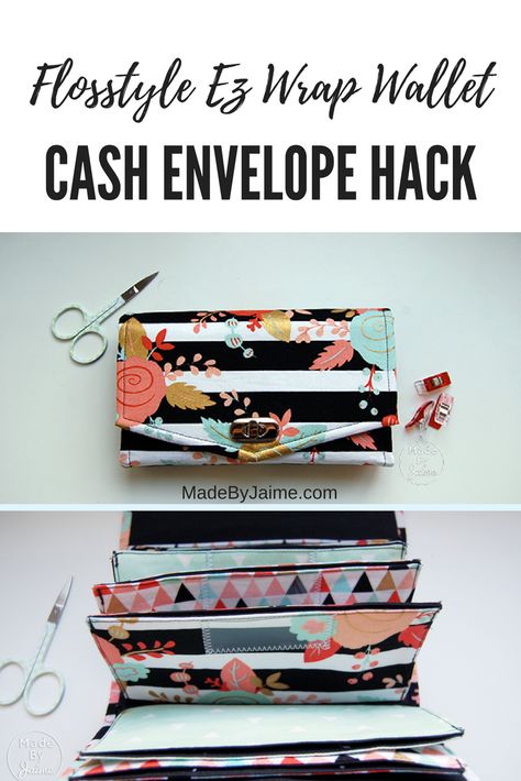 Cash Envelope Wallet Pattern, Envelope Wallet Pattern, Diy Cash Envelope Wallet, Cash Envelope Diy, Wallet Pattern Free, Grandma Journal, Wrap Wallet, Budget Wallet, Planner Wallet