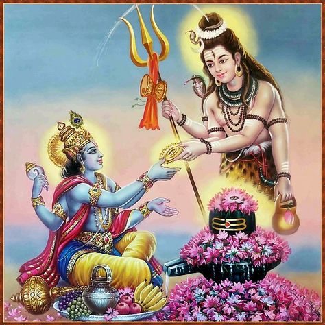 Shiva And Vishnu Together, God And Goddess, Shiva Shankara, Indian Illustration, Shiva Parvati Images, Lord Hanuman Wallpapers, Lord Shiva Family, Lord Shiva Hd Images, Kali Goddess