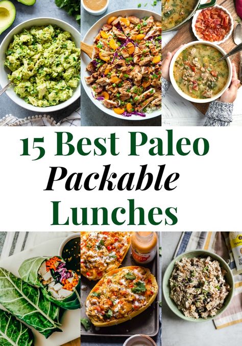 Quick Paleo Dinner Ideas, Paleo Meal Prep For The Week, Lunches To Pack For School, Paleo Snacks On The Go, Easy Paleo Meal Prep, Paleo Lunch Ideas, Lunches To Pack, Easy Paleo Lunches, Paleo Sandwich