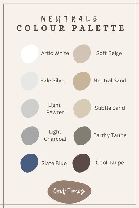 Cool Tone Neutrals, Neutral Undertone Outfits, Neutral Wardrobe Aesthetic, Neutral Undertone Color Palette, Neutral Undertone Clothes, Neutral Skin Tone Clothes, Neutral Color Palette Clothes, Cool Undertones Clothes, Neutral Colors Outfits