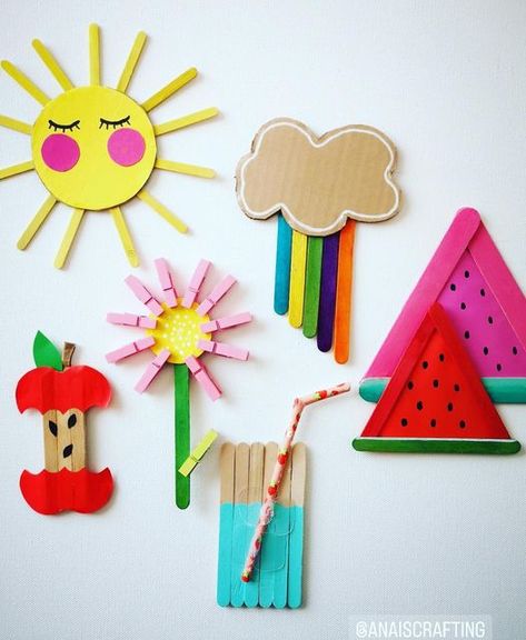 Crafts With Lolly Sticks, Art Projects With Popsicle Sticks, Lolly Stick Crafts For Kids, Popsicle Stick Crafts For Kids Preschool, Popsicle Stick Art For Kids, Crafts Using Popsicle Sticks, Popsicles Craft, Lolly Stick Craft, Pop Stick Craft