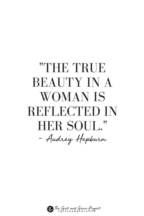 Love this quote. Women are full of true beauty! #gritandgrace #truebeauty #strongewomen #MotivationalQuotesForWomen #QuotesForDailyAffirmation #QuotesToLiveBY True Beauty Quotes, Inspirerende Ord, Motivational Quotes For Women, Womens Golf, Golf Clothing, Inspirational Quotes For Women, Empowerment Quotes, Visual Statements, Beauty Quotes