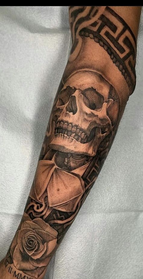 Latino Tattoos Men Ideas, Mexican Charro Tattoo, Mexican Tattoo Ideas For Men Sleeve, Mexican Tattoos Men, Mexican Hand Tattoos, Dia De Los Muertos Tattoo Ideas Men, Charro Skull Tattoo, Charro Tattoo Mexican, Mexican Skeleton Tattoo