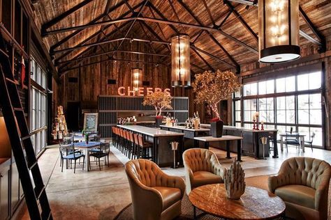 Party Barn Interior, Brewery Design, Winery Tasting Room, Wine Tasting Room, Barn Interior, Party Barn, Wine Room, Tasting Room, Barn Style