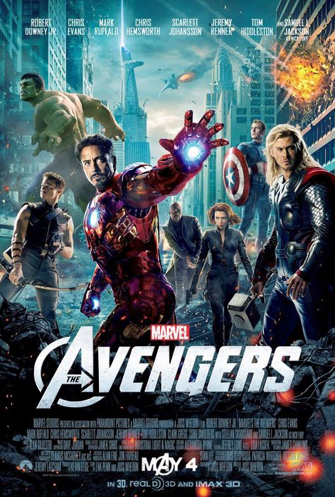 "The Avengers" movie poster, 2012. سكارليت جوهانسون, Avengers Movie Posters, Film Marvel, Avengers Movie, Avengers Poster, Robert Downey Jr., Avengers Film, Avengers 2012, G-dragon