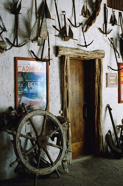 Fido's Restaurant & Bar | Nautical interior of Fido's, San P… | Flickr Rustic Seafood Restaurant, Nautical Office Decor Ideas, Boat Bar Ideas, Nautical Restaurant, Nautical Office Decor, Nautical Office, Rustic Nautical Decor, Nautical Bar, Diy Nautical Decor