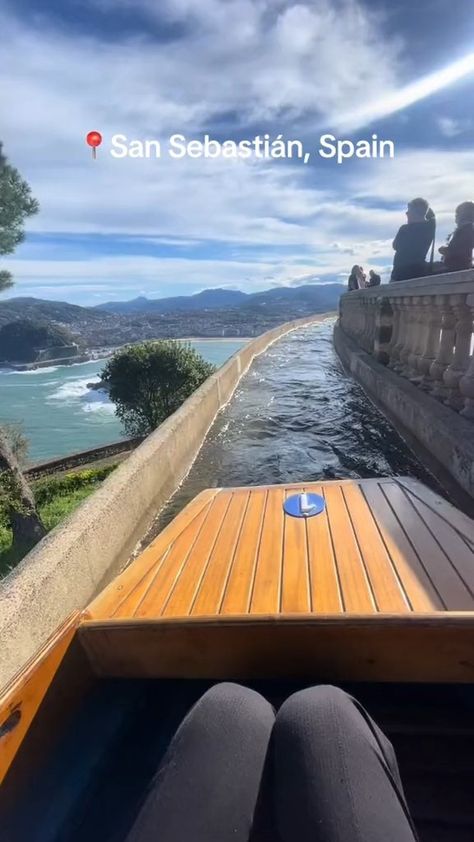 For just 2 euros, you can savor these serene coastal views in San Sebastián. But the view is priceless 😍 #spaintrip #travelgram… | Instagram